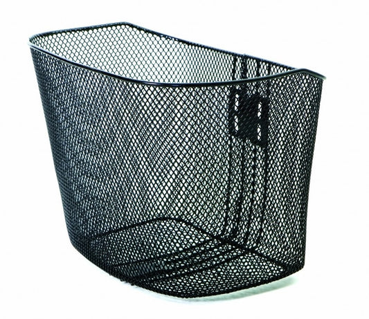Cestino Retinato in Ferro Nero