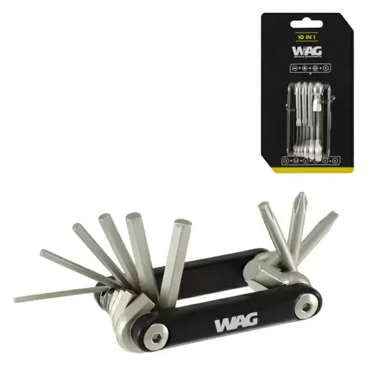 WAG Multi Tool 10 Funzioni Nero