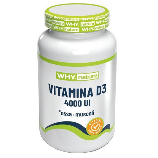 Whynature Vitamina D3 4000 Ui 150Cpr