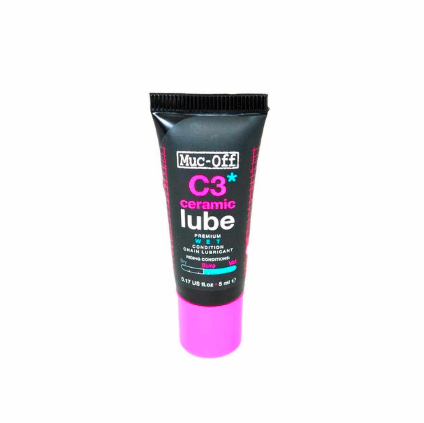 MUC OFF Lubrificante WET ceramic lube biodegradabile rosa 5ml