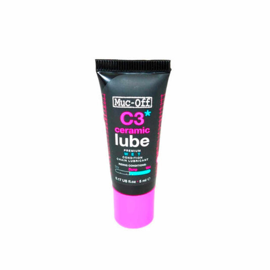 MUC OFF Lubrificante WET ceramic lube biodegradabile rosa 5ml
