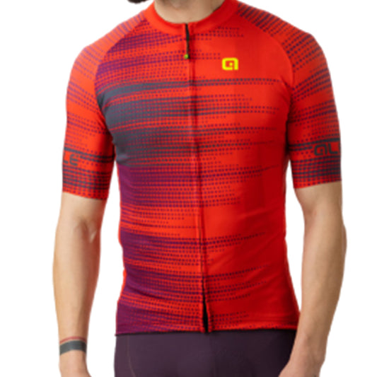 Ale' Maglia Estiva SOLID Turbo Rosso