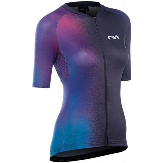 Northwave Maglia Estiva Donna Blade Black Iridesc