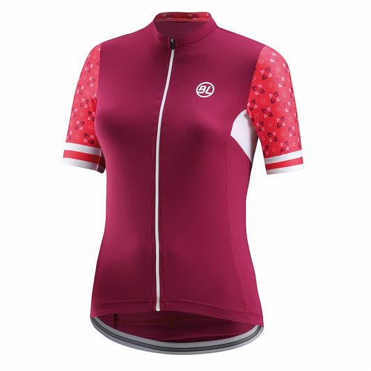 Bicycle Line Maglia Estiva Donna Ninfea Fucsia Fiori