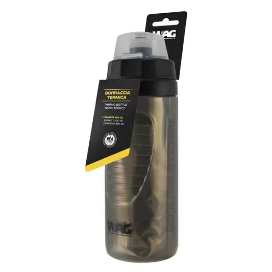 WAG Borraccia termica 500ml colore nero