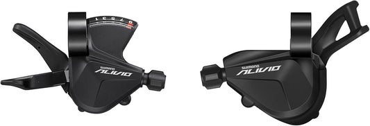 Shimano Coppia Comandi Cambio Alivio SL M3100 2x9v Optical Gear Display
