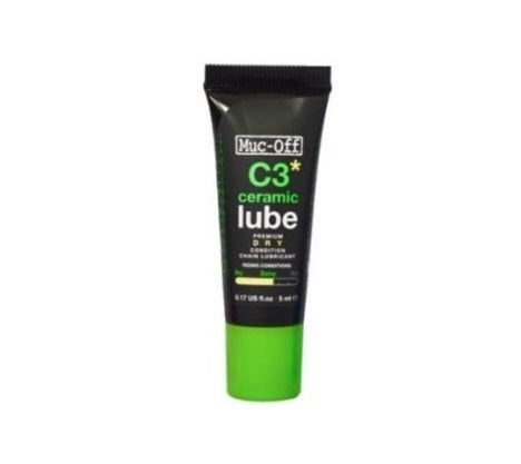 MUC OFF Lubrificante DRY ceramic lube biodegradabile Verde 5ml