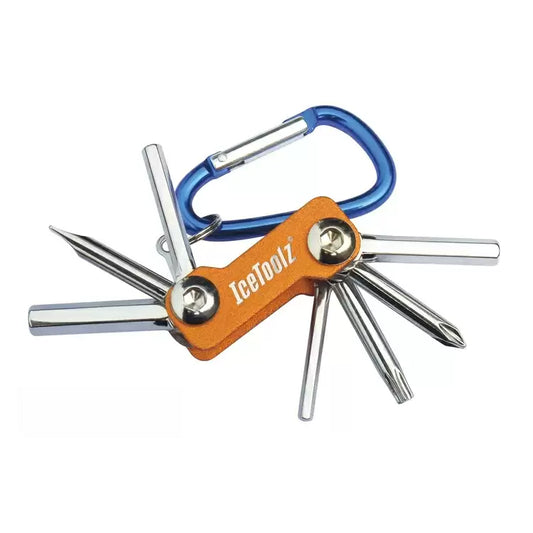 ICETOOLZ Micro 62g multiattrezzo portachiavi