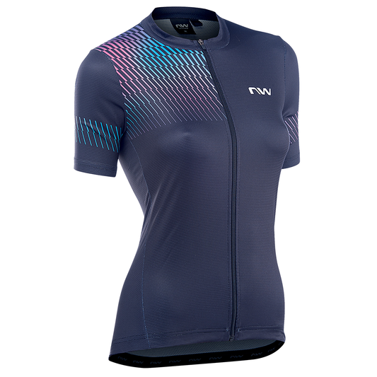 Northwave Maglia Estiva Donna Origin Black Iridesc M