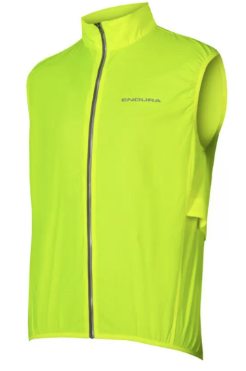 Endura Gilet Antivento Superleggero Pakagilet Giallo