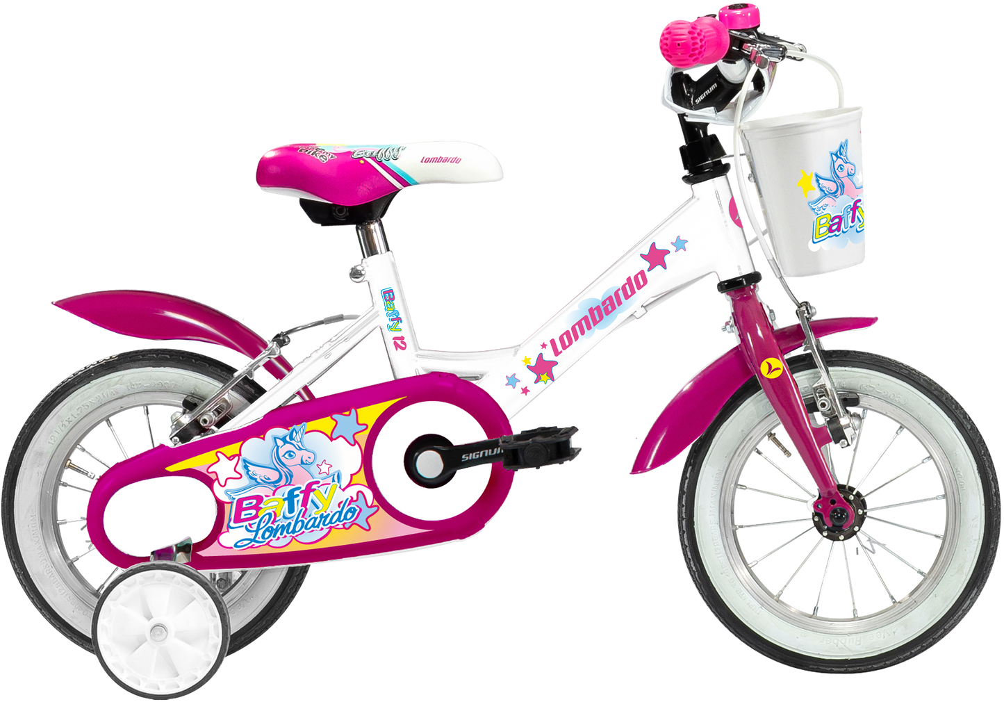 Lombardo Baffy 12" Bicicletta Bambina