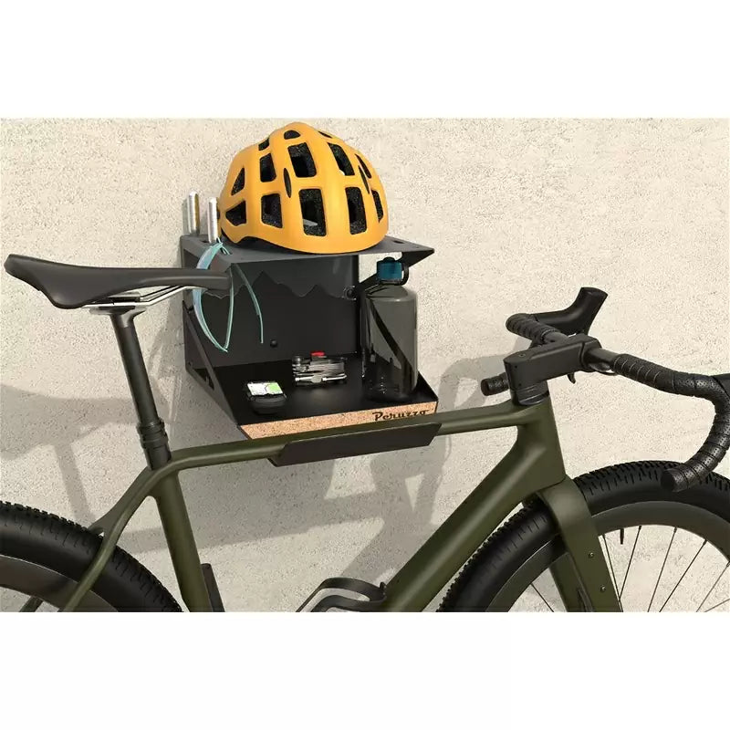 Peruzzo Gancio da parete Bike Kit Box Supporto a Muro Per Bici