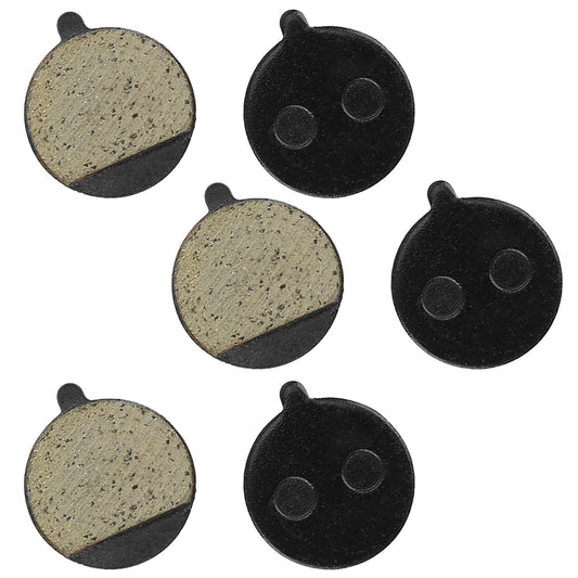 Coppia Pastiglie rotonde per pinza freno a disco monopattini,quad,scoote,ebike OEM