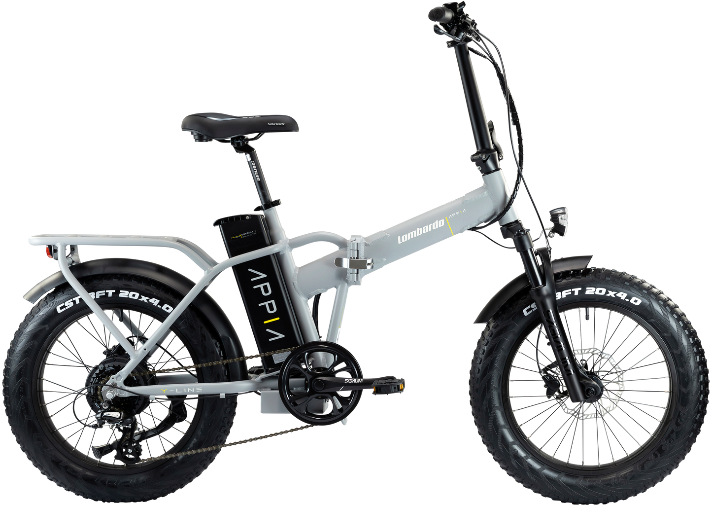 Lombardo Appia Fat Bike 20" 48v 250w 55Nm 13Ah 624 Wh