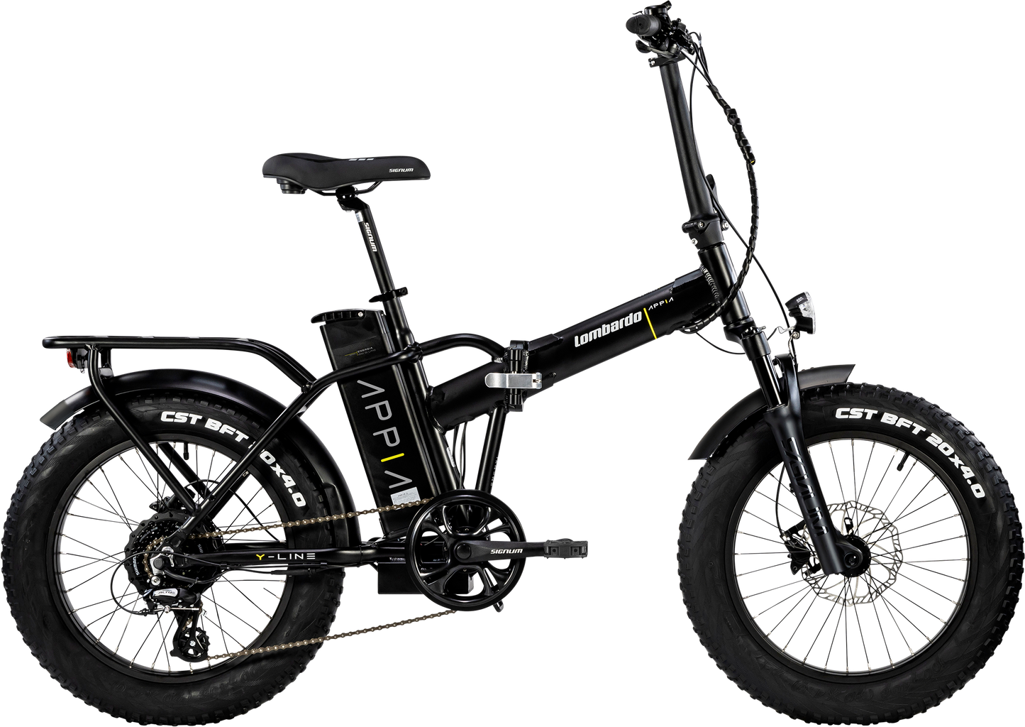 Lombardo Appia Fat Bike 20" 48v 250w 55Nm 13Ah 624 Wh