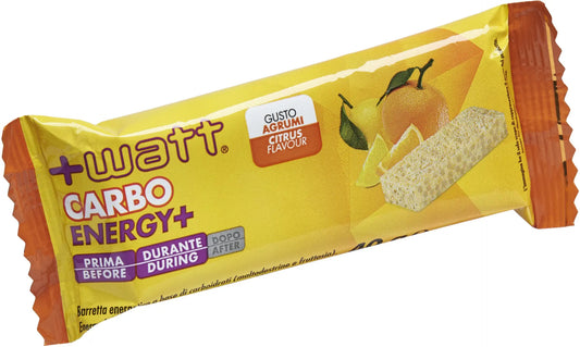 +Watt Barretta energetica Carbo+ Bar 40gr