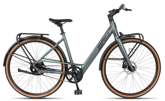 Brn Bicicletta E-City Woman Trasmissione a Cinghia 480Wh 45Nm