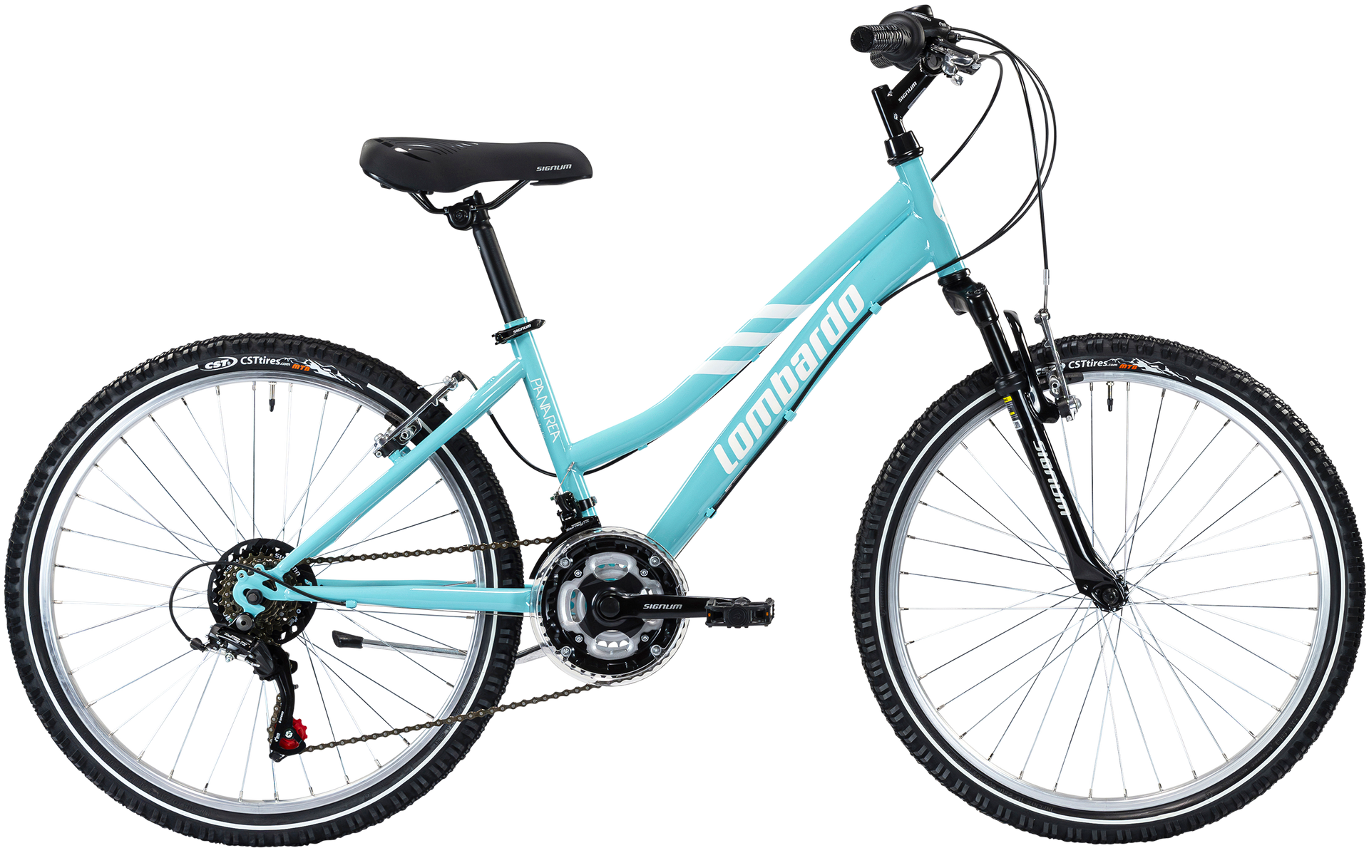 Lombardo Panarea Mtb Agevole 24" Ragazza Ammortizzata