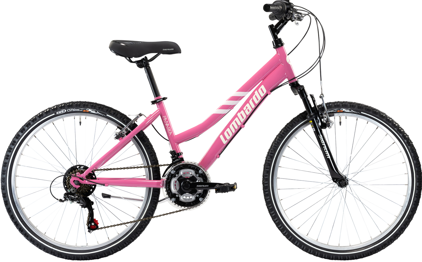Lombardo Panarea Mtb Agevole 24" Ragazza Ammortizzata