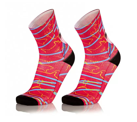 MBWEAR  Calze Ciclismo Fun Wild H15 Shark L/XL (41-45)