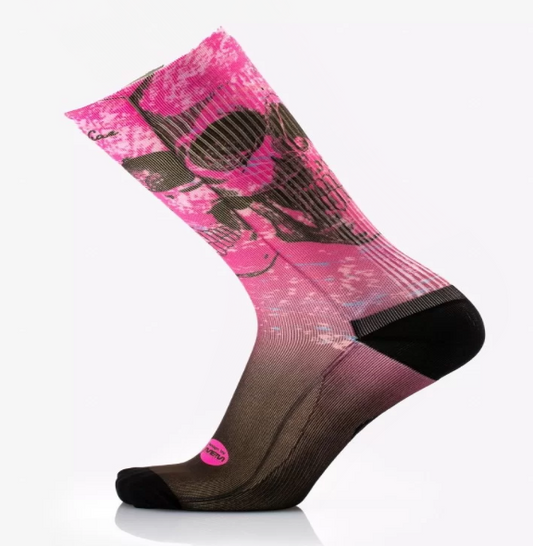 MBWEAR  Calze Ciclismo Fun Pink S Kull H15 S/M (35-40)