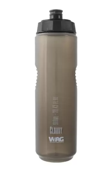 WAG Borraccia Pro Cloudy 900ml Nero Trasparente