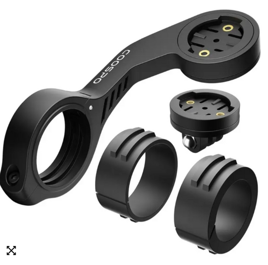 COOSPO Staffa Di Supporto Ciclocomputer Attacco Garmin Nero MT5S