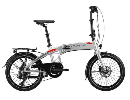 Atala Bici Elettrica Pieghevole Club 20'' 7v AM80 Agile Grigio/Rosso