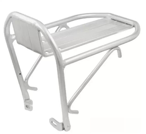 RMS Portapacchi anteriore city bike 24'' - 26'' - 28'' Silver