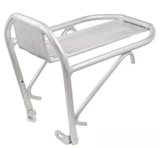 RMS Portapacchi anteriore city bike 24'' - 26'' - 28'' Silver