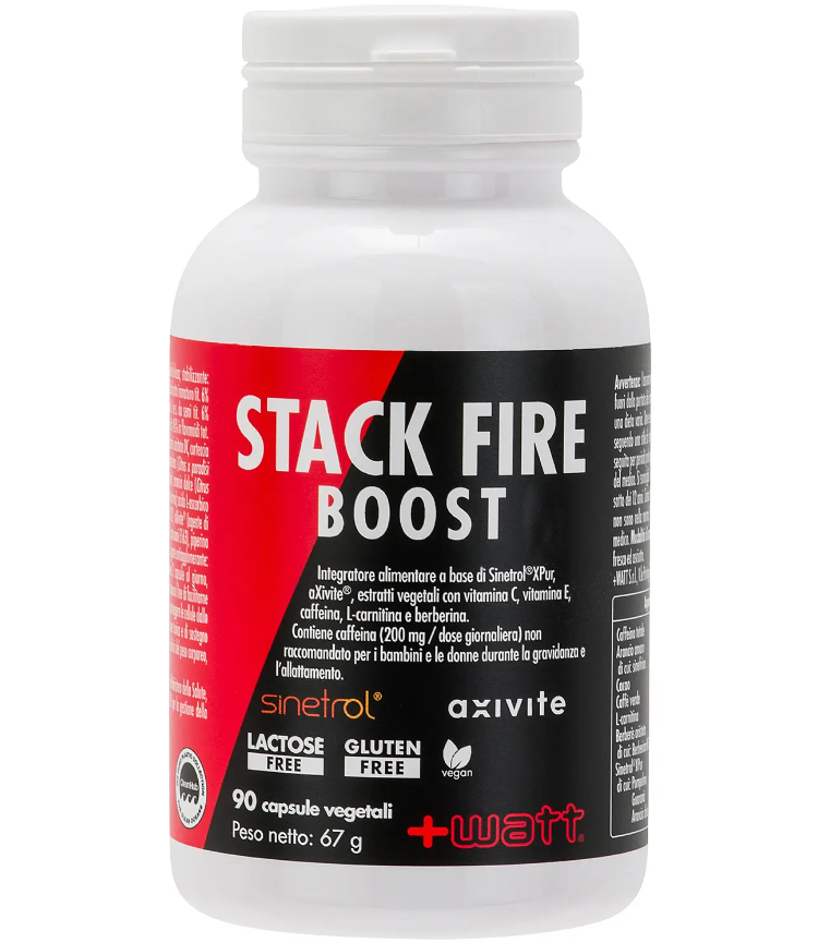 +Watt Stack Fire Boost 90 Capsule Vegetali