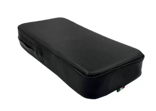 Mvtek Cuscino Imbottito 130x290mm per Portapacchi con Strap in Velcro Nero