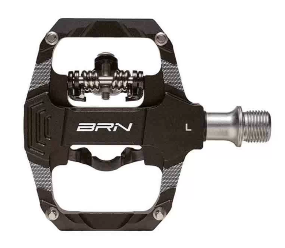BRN Bernardi  Pedali Spark Alluminio Cnc Nero