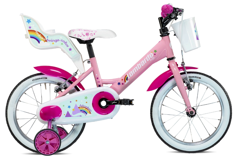 Lombardo Baffy 14" Bicicletta Bambina