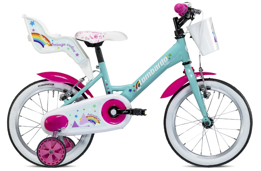 Lombardo Baffy 14" Bicicletta Bambina
