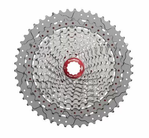 SUNRACE Cassetta Pignoni MX8 EAY 11V 11-50 Shimano Silver