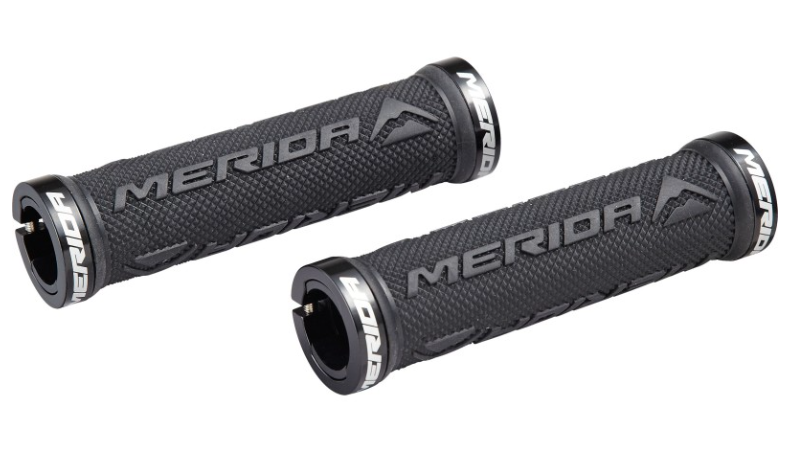 Merida Manopole Grip con Collarino Nero