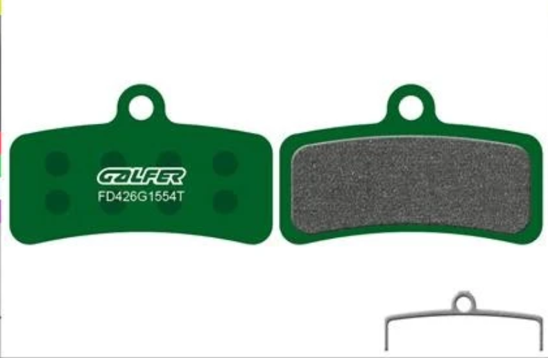 GALFER Bike Pastiglie Shimano Saint - Zee - XT - XTR Mescola Pro