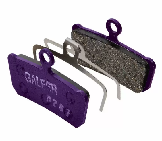 GALFER BIKE Pastiglie Mescola Viola e-bike per freni Sram Guide, G2 e Avid X0 Trail