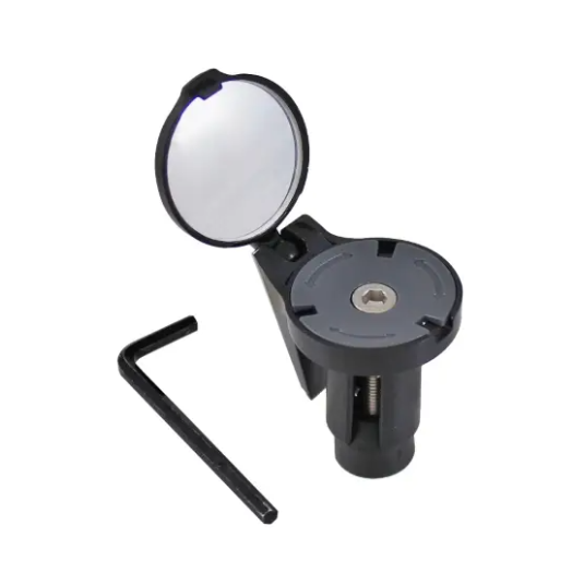 WAG Specchietto Round Con Expander Nero