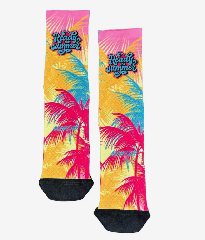 MBWEAR  Calze Ciclismo Fun Summer Palms H17