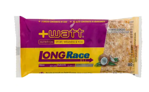 +Watt Barretta energetica Long Race 2 x 40gr