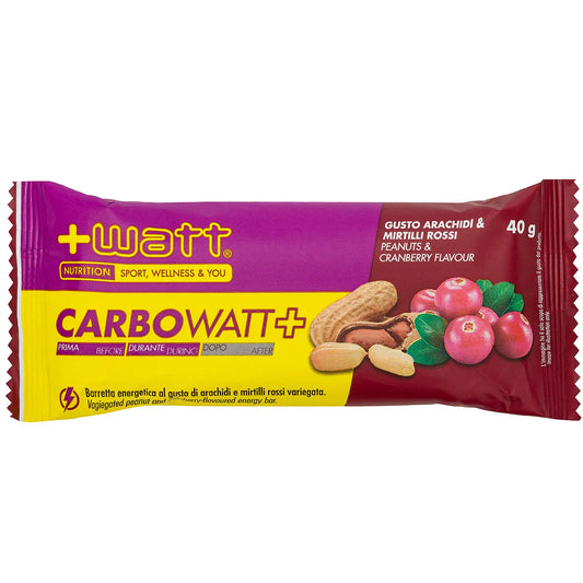 +Watt Barretta energetica Carbo Watt+ Bar 40gr