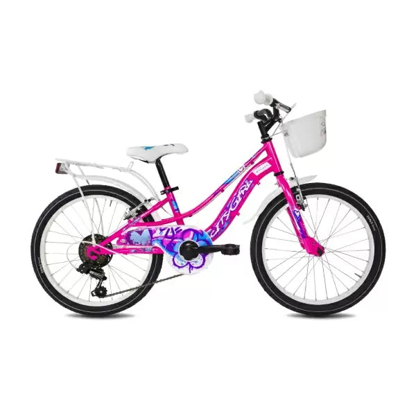 Myland City Girl 20 6V Bici City Bimba 20'' 6V Acciaio