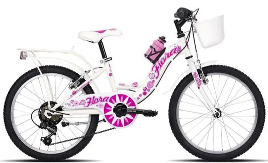 Brera Bicicletta Bambina 20'' Flora 6 Velocità