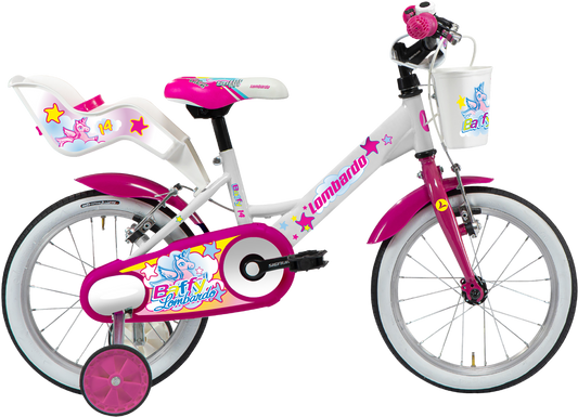 Lombardo Baffy 14" Bicicletta Bambina