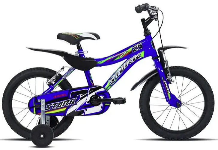 Brera Bicicletta Bambino Mtb 14'' Stark Con Rotelle