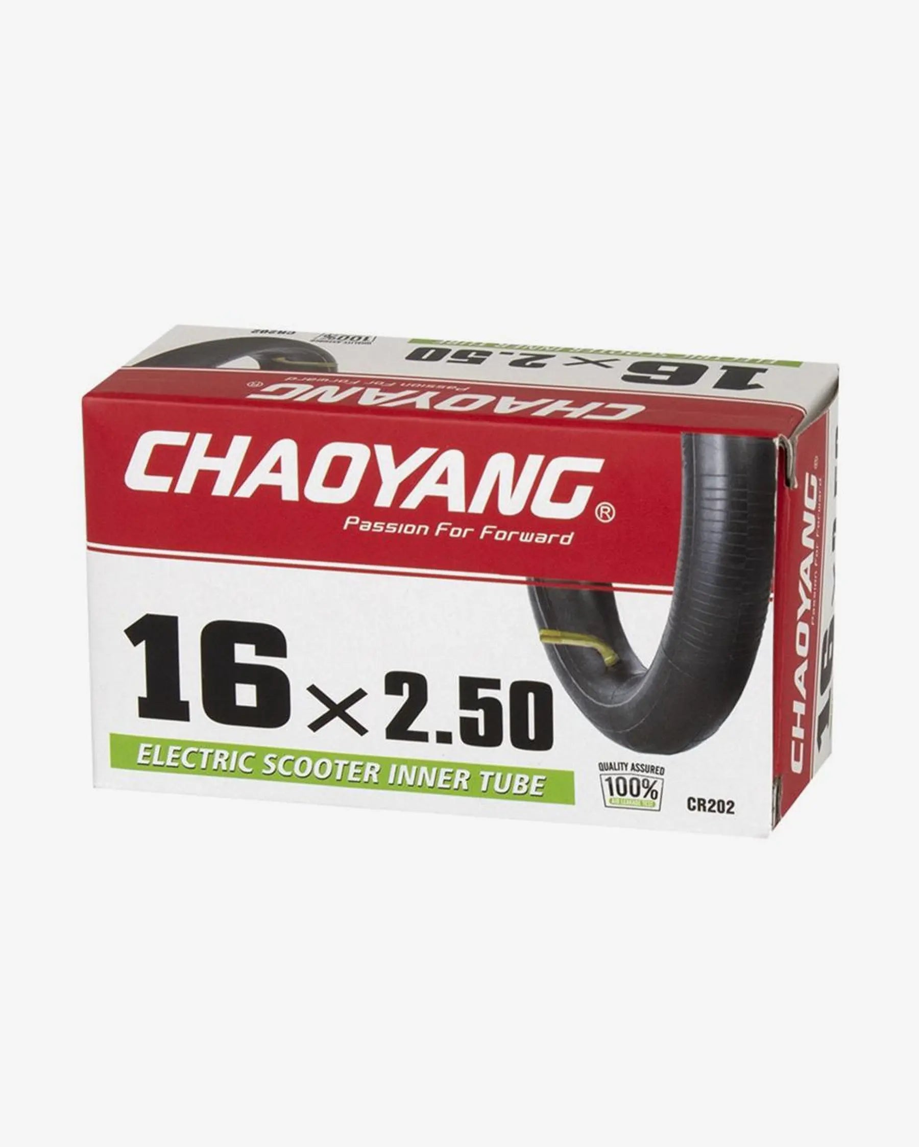 Chaoyang Camera d'aria 16X2.50 per bici/motore elettrico Valvola Curva