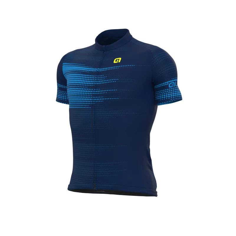 Ale' Maglia Estiva SOLID Turbo Blu