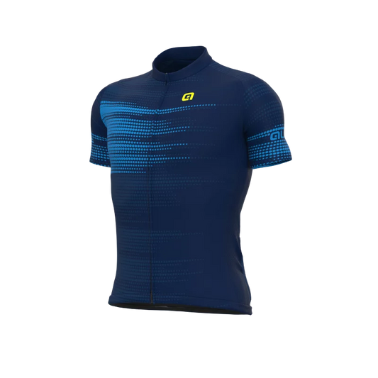 Ale' Maglia Estiva SOLID Turbo Blu